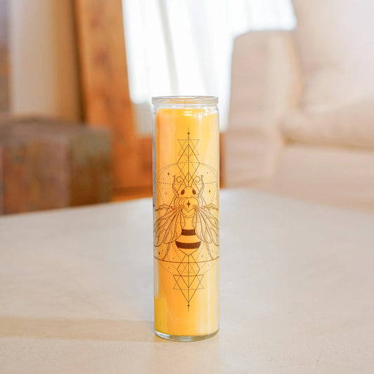 7-Day Prayer Beeswax Candle